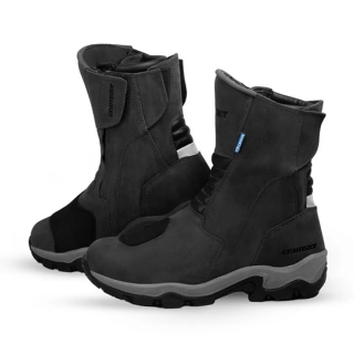 Cramster Flux Motorcycle Touring Boots - Black