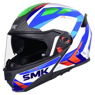 SMK Gullwing Charger Modular Matt Helmet MA158
