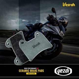 Yezdi Adventure Ceramic Brake Pads - Front+Rear