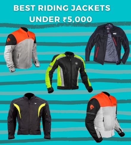 5 best riding jackets under ₹5000 