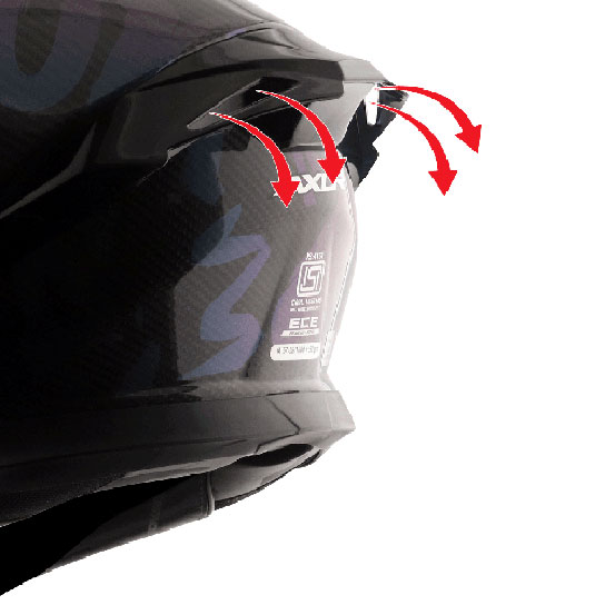 Axor Apex Carbon Big Checks Gloss Helmet