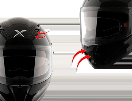 Axor Street Batman Helmet Gloss Ventilation