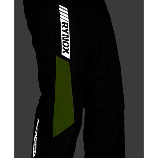 Rynox H2Go Pro 2 Rain Pants - Day and Low-Light Visibility