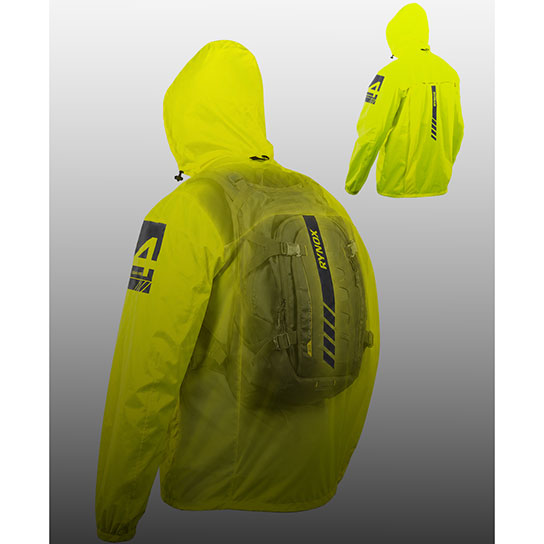 Rynox H2Go Pro 4 Rain Jacket - PiggyBack: One Jacket, Three Configurations