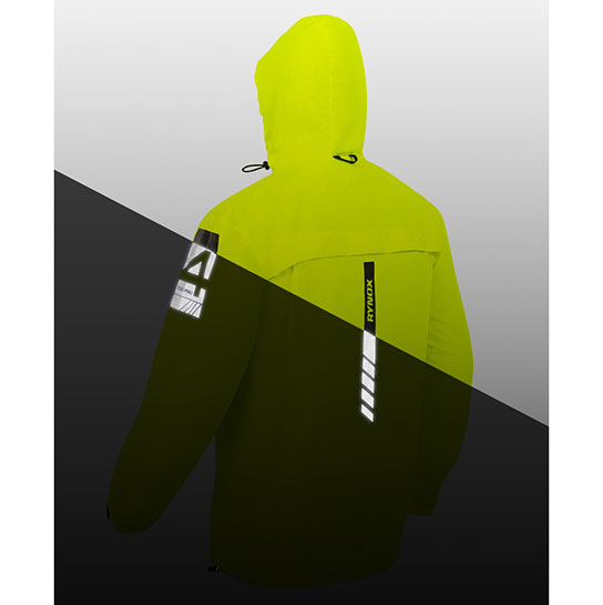 Rynox H2Go Pro 4 Rain Jacket - Reflective Visibility