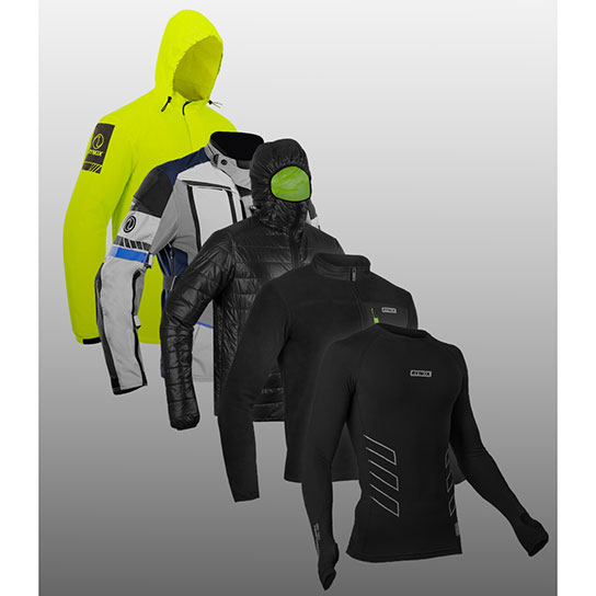 Rynox H2Go Pro 4 Rain Jacket - MODULAYER: Over Any Rynox Riding Jacket or On Its Own