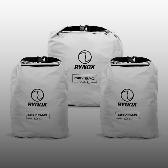 Rynox Optimus Tail Bag 50L WP - 3 Internal Dry Bags