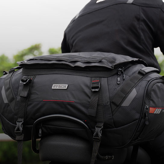 Rynox Optimus Tail Bag 50L WP - 50L Cargo Volume