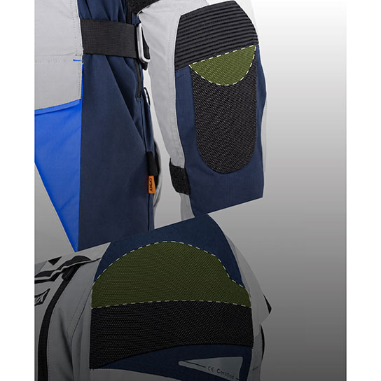 Rynox Stealth Evo 4S Riding Jacket - Expanded SuperFabric Shoulders and Elbows