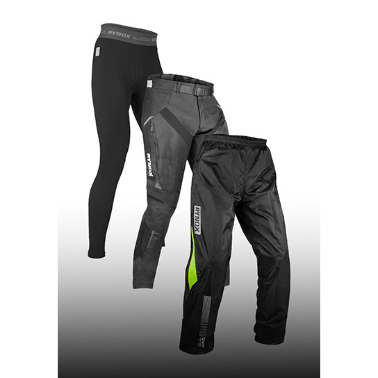 Rynox Tornado Pro Pants - MODULAYER: Performance Layering System